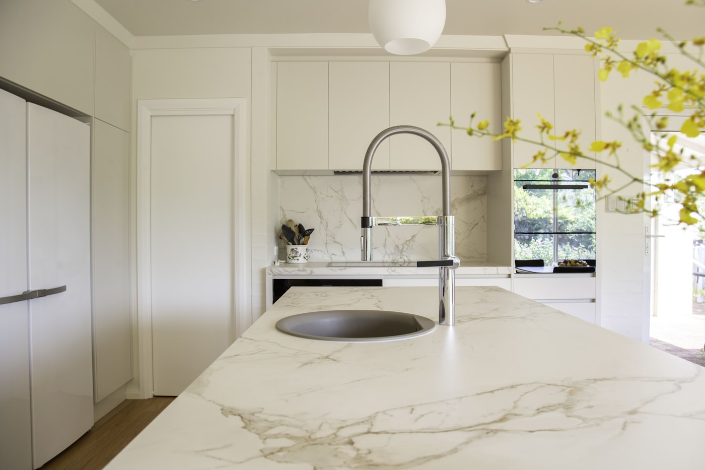Stone countertop kitchen project